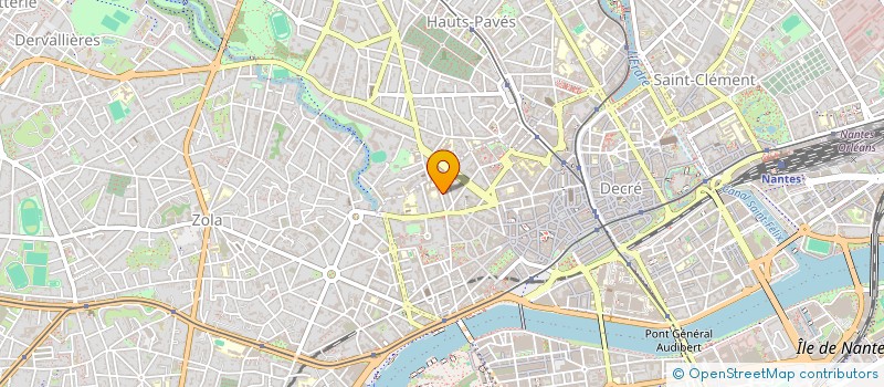 localisation de l'entreprise IV 35 IMMOBILIER à NANTES