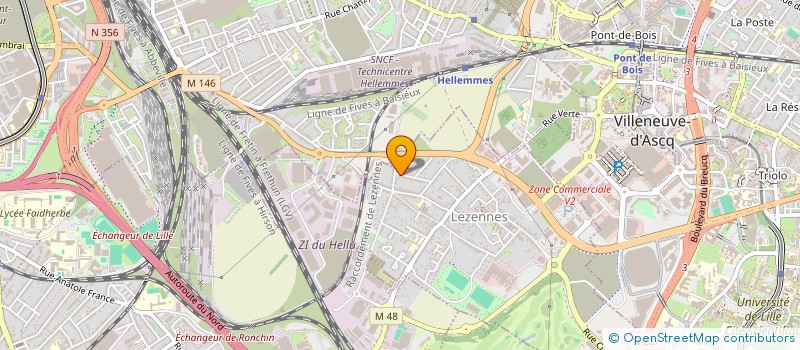 localisation de l'entreprise IV CONCEPT à LEZENNES