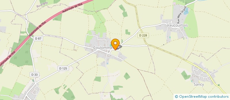 localisation de l'entreprise IV FORMATION à COULOMMES