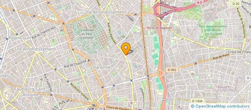 localisation de l'entreprise IV'I  PARIS