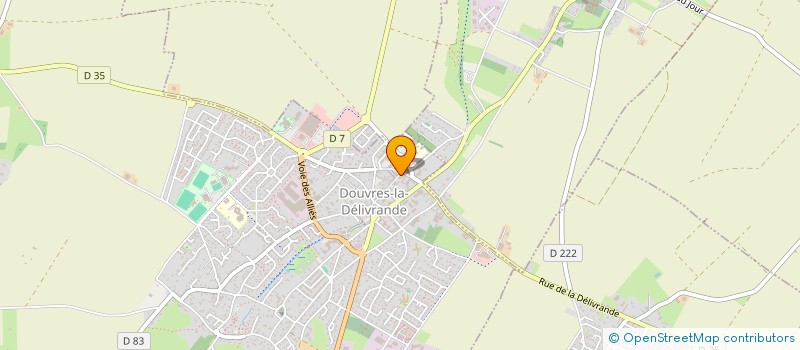 localisation de l'entreprise IV TRANSAC  DOUVRES-LA-DELIVRANDE