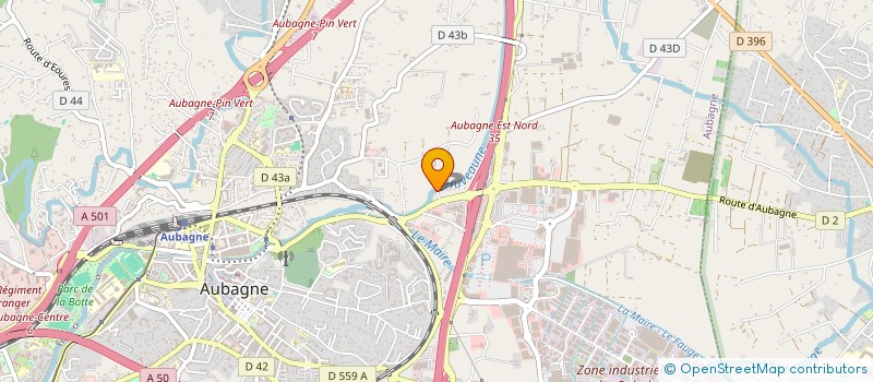 localisation de l'entreprise IV2RG18 à AUBAGNE