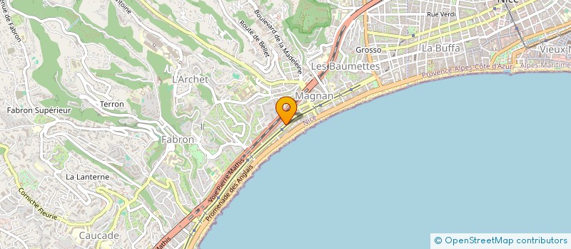 localisation de l'entreprise IVA REAL ESTATE  NICE