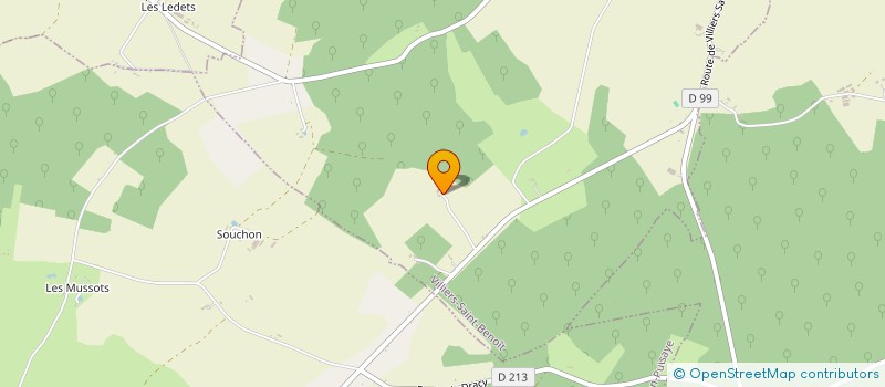 localisation de l'entreprise IVABIEN  VILLIERS-SAINT-BENOIT