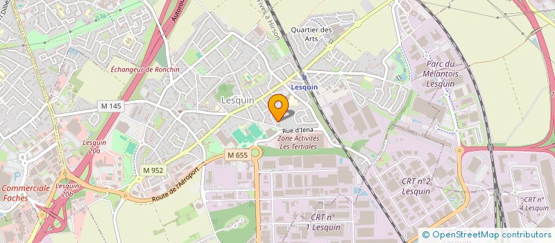 localisation de l'entreprise IVACLOUD à LESQUIN