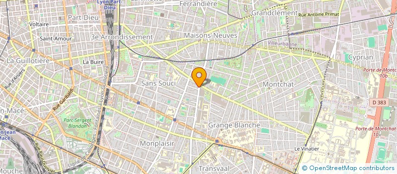 localisation de l'entreprise IVACTIS à LYON