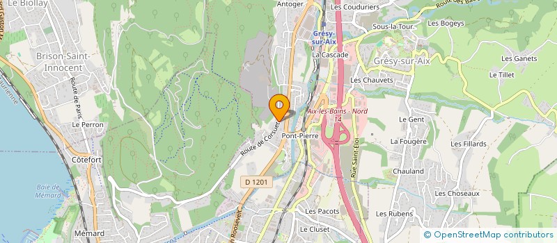 localisation de l'entreprise IVAJU  GRESY-SUR-AIX