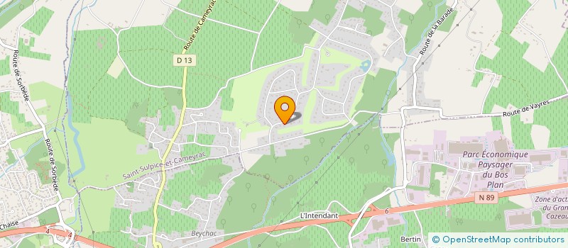 localisation de l'entreprise IVAL  SAINT-SULPICE-ET-CAMEYRAC