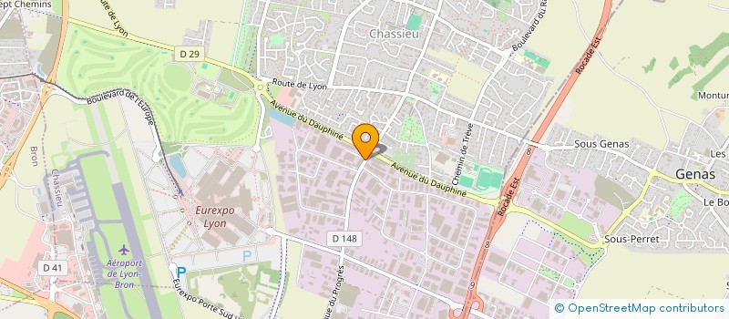 localisation de l'entreprise IVALTEC INDUSTRIAL VALVE  CHASSIEU