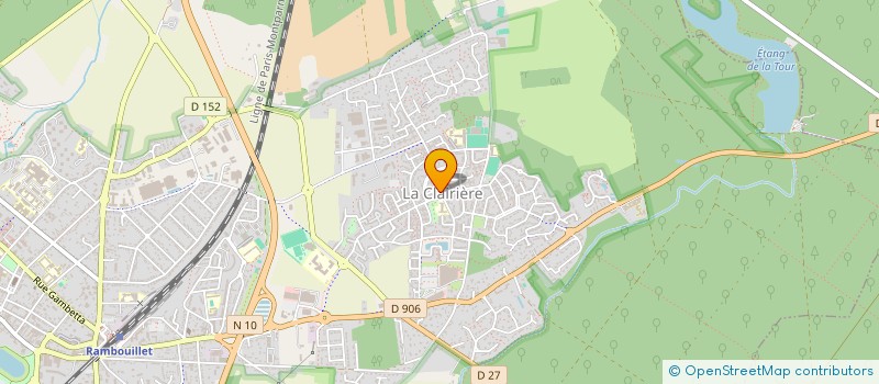 localisation de l'entreprise IVALUATE  RAMBOUILLET