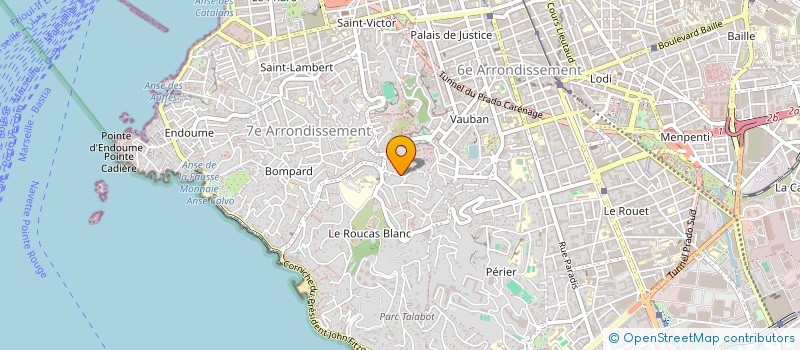 localisation de l'entreprise IVAMA  MARSEILLE