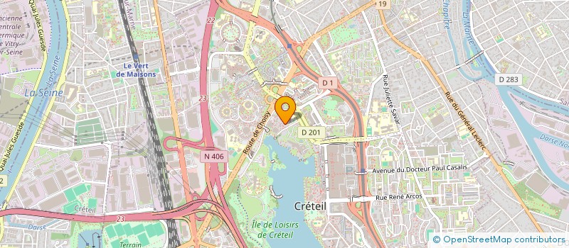 localisation de l'entreprise IVAN BTP  CRETEIL