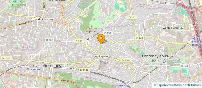 localisation de l'entreprise IVAN INTERNATIONAL  FONTENAY-SOUS-BOIS