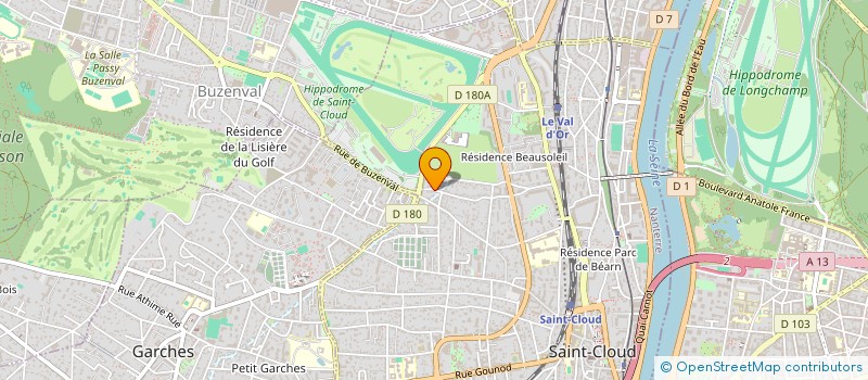 localisation de l'entreprise IVAN INVEST à SAINT-CLOUD