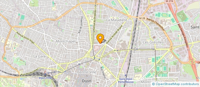 localisation de l'entreprise IVAN PENEV SASU  DIJON