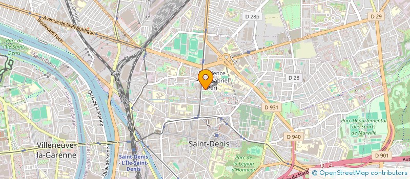 localisation de l'entreprise IVAN TRANSPORT  SAINT-DENIS