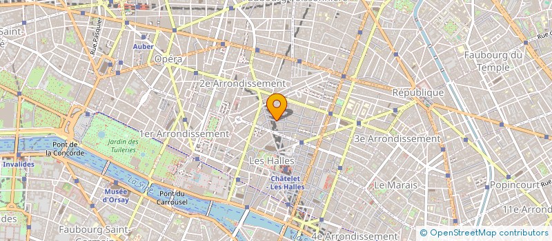 localisation de l'entreprise IVANA à PARIS