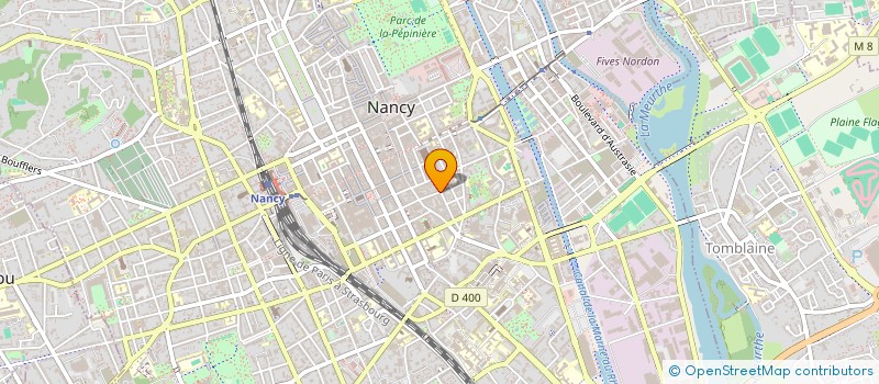 localisation de l'entreprise IVANCY  NANCY