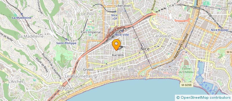 localisation de l'entreprise IVANHOE à NICE