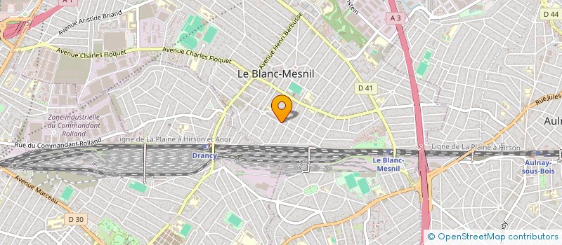 localisation de l'entreprise IVANICO  LE BLANC-MESNIL