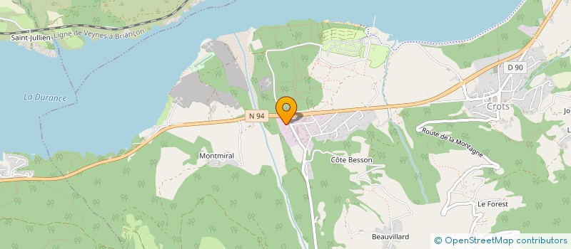 localisation de l'entreprise IVARS AUTO à CROTS