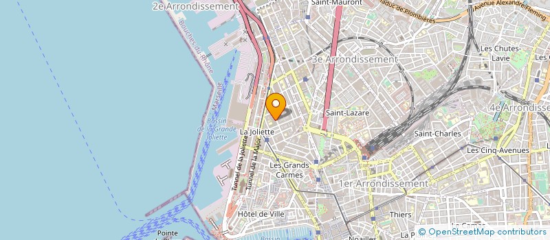 localisation de l'entreprise IVATECH à MARSEILLE