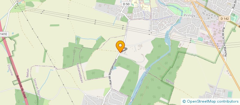 localisation de l'entreprise IVATIO 77 à PRINGY