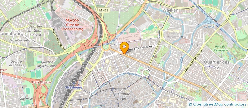 localisation de l'entreprise IVAVIT à STRASBOURG