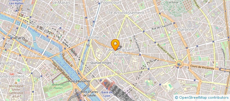 localisation de l'entreprise IVB CONSEILS ET SERVICES  PARIS 12