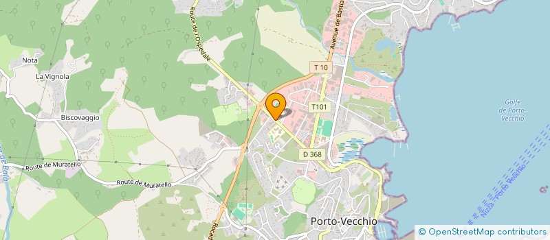 localisation de l'entreprise IVC CUISINES à PORTO-VECCHIO