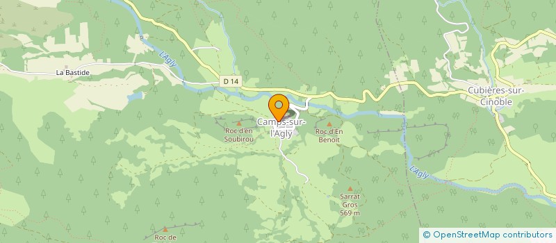 localisation de l'entreprise IVEGA  CAMPS-SUR-L'AGLY