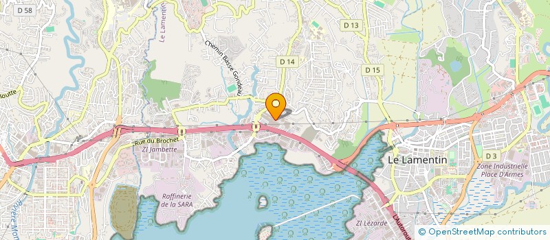 localisation de l'entreprise IVEO  LE LAMENTIN