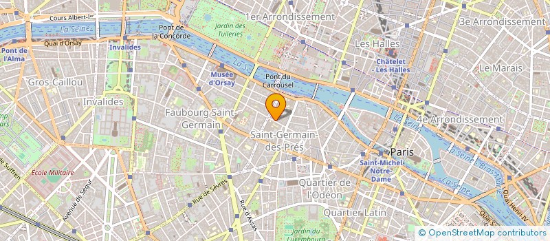 localisation de l'entreprise IVER5 DESIGN  PARIS