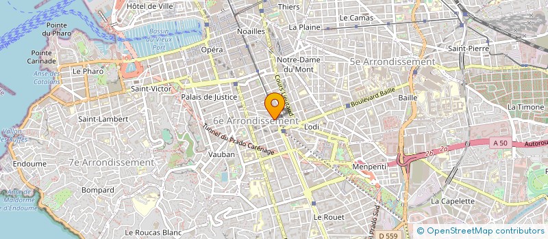 localisation de l'entreprise IVES IMPORT EXPORT SA à MARSEILLE