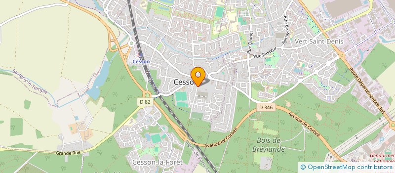 localisation de l'entreprise IVEX  CESSON