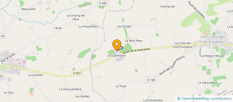 localisation de l'entreprise IVF  SAINT-GEORGES-DE-ROUELLEY