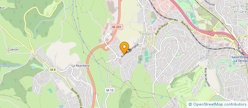 localisation de l'entreprise IVF BATIMENTS à VILLARS