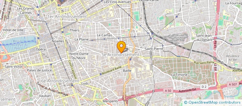 localisation de l'entreprise IVF DISTRIBUTION à MARSEILLE