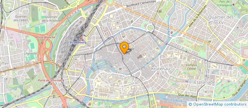 localisation de l'entreprise IVG  STRASBOURG