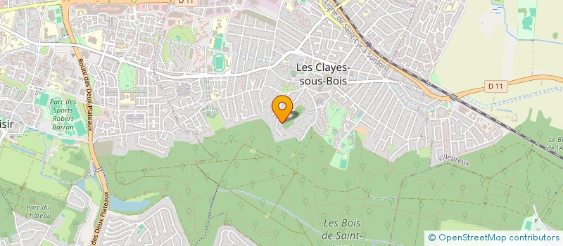 localisation de l'entreprise IVI 3D à LES CLAYES-SOUS-BOIS