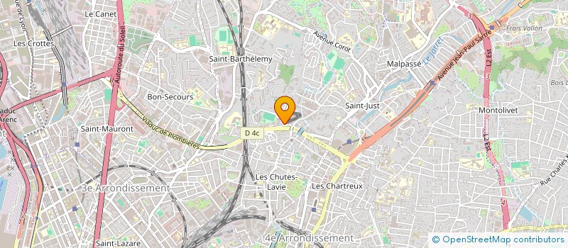 localisation de l'entreprise IVIMER INGENIERIE à MARSEILLE