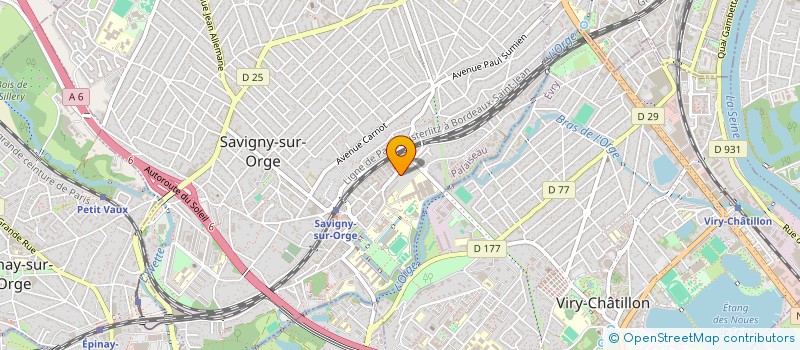 localisation de l'entreprise IVIN COSMETICS à SAVIGNY-SUR-ORGE
