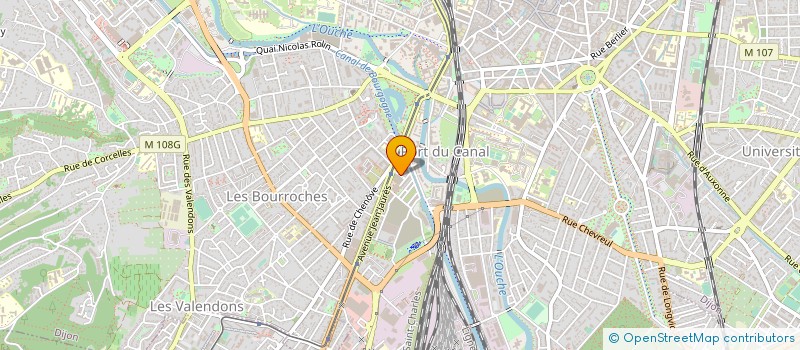 localisation de l'entreprise IVM PROTECTION INCENDIE à DIJON