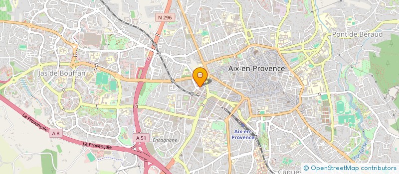 localisation de l'entreprise IVNS à AIX-EN-PROVENCE
