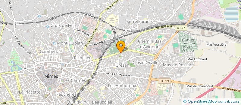 localisation de l'entreprise IVOARANA  NIMES