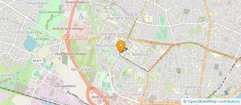 localisation de l'entreprise IVOBOX à NANTES