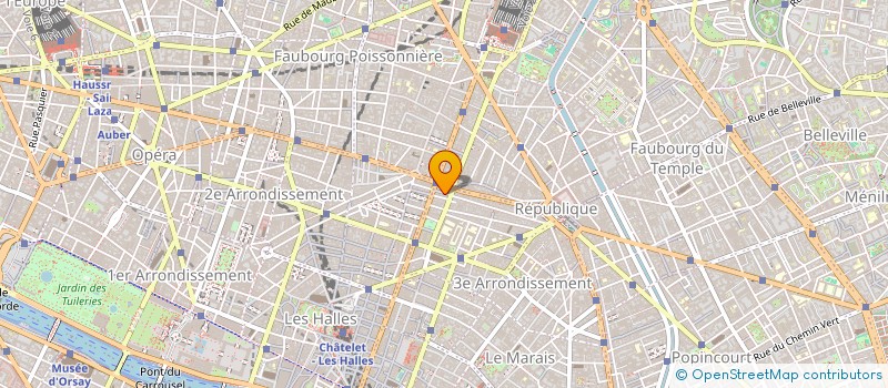 localisation de l'entreprise IVOIR COSMETIQUE  PARIS