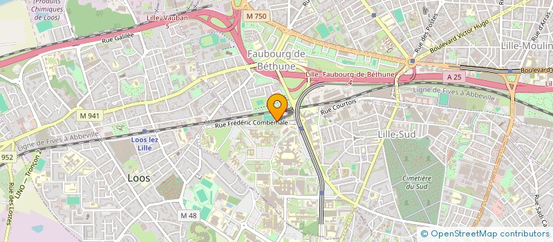 localisation de l'entreprise IVOIR'TRANSPORT à LILLE