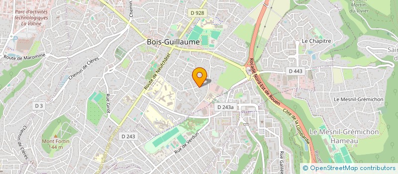 localisation de l'entreprise IVOIRE à BOIS-GUILLAUME