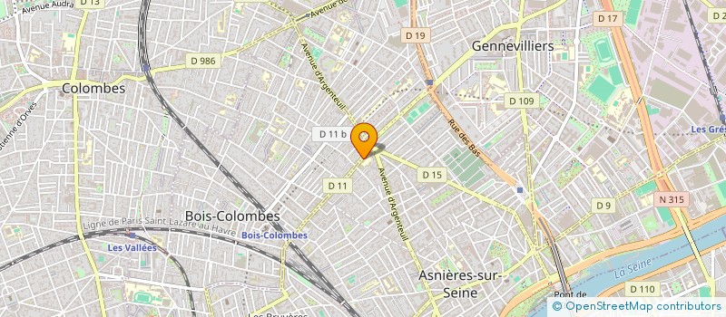 localisation de l'entreprise IVOIRE à ASNIERES-SUR-SEINE